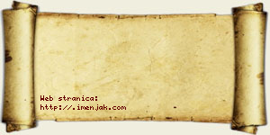 Olga Jankelić vizit kartica